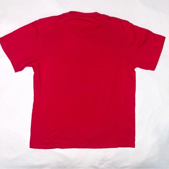 Red Kids T-Shirt with Fun Graphic - Picture 3 of 3